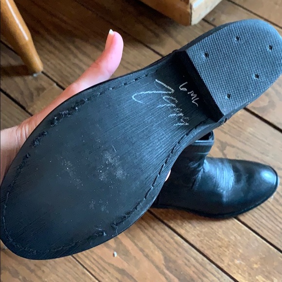 NWOT Black cowboy Booties - Picture 3 of 3